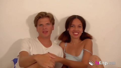 Sexy chick fucked by her boyfriend