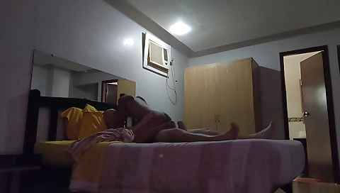 Christmas puppying and fucking with dildo