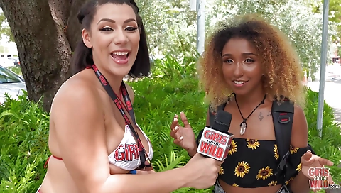 Hot blonde plays with her dildo