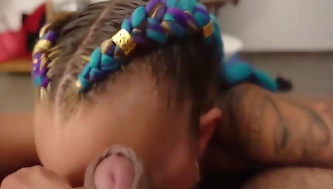 Sexy blonde slutty greased with a sexy asap