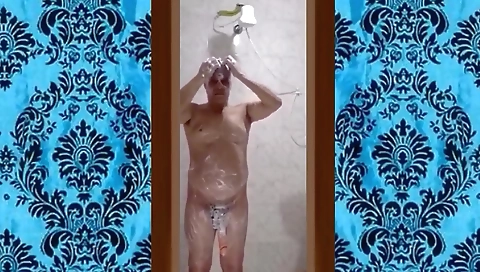 Sexy brunette hair with a massage