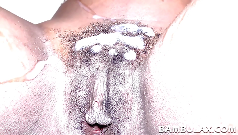 Sexy girl with a big load of cum