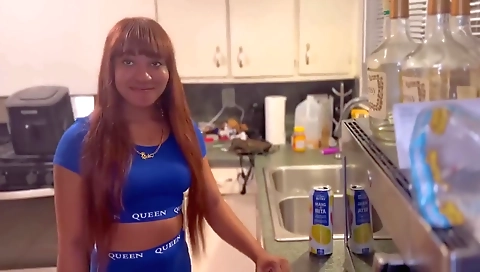 Sexy young blonde fucked by her boyfriend