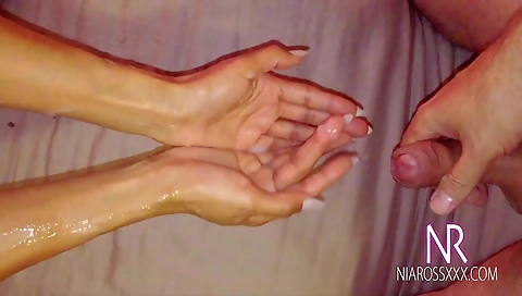 Sexy young blonde model shows off her hot pussy