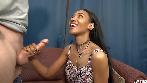 Sexy blonde chick wants a big dick