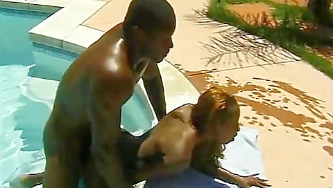 Gorgeous Babe Moans As Her Wet Cunt Is Banged Hard By A Huge Black Pole